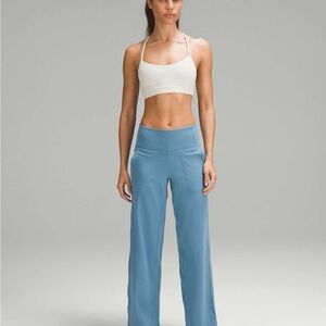 ($128 value) lululemon Align™ High-Rise Wide-Leg Pant 31" Utility blue size 8
